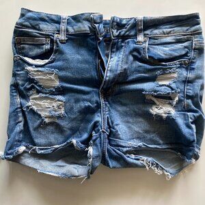 American Eagle Denim Ripped Shorts